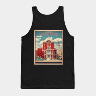 Winnipeg The Exchange District Vintage Retro Travel Tourism Tank Top